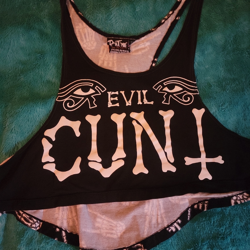 Evil C*nt Crop Top